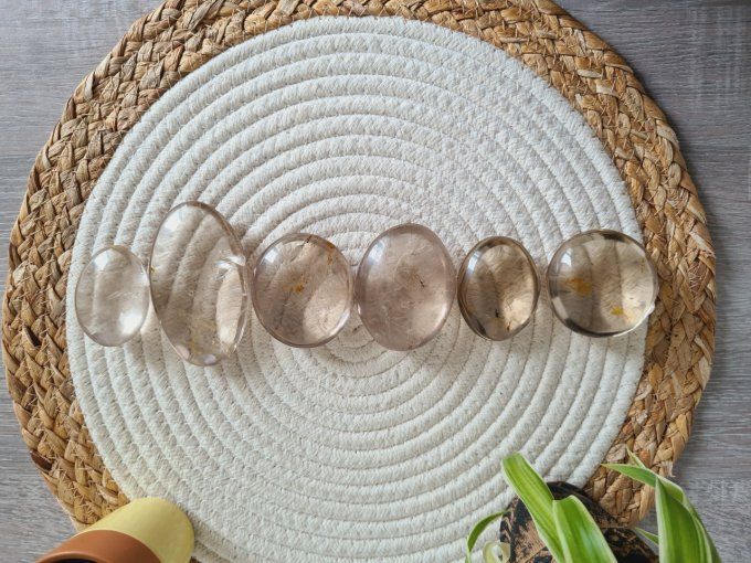 Galet Citrine Madagascar 