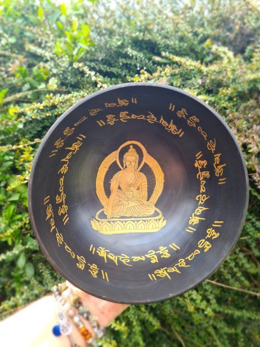 Bol Tibétain Bouddha -  7 métaux