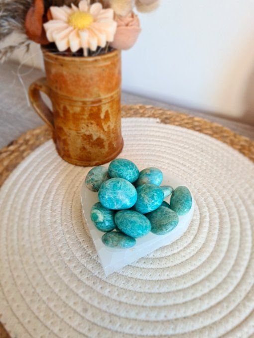 Pierre roulée Amazonite