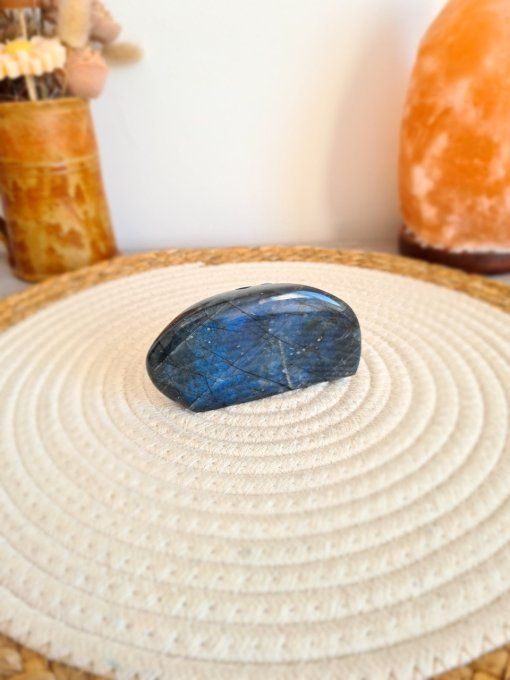 Forme Libre de Labradorite Bleue