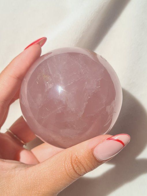 Sphère Quartz Rose Etoilé