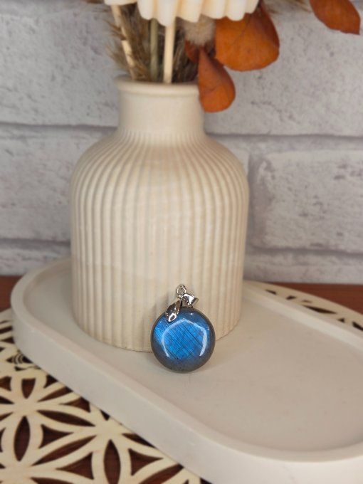 Pendentifs Labradorite Bleue