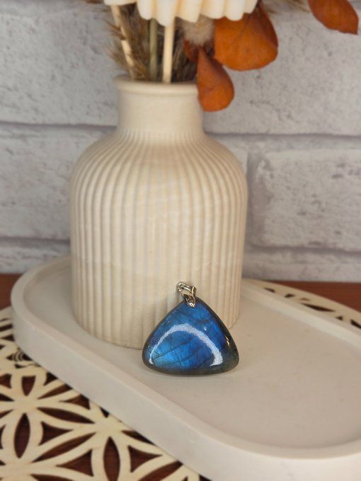 Pendentifs Labradorite Bleue