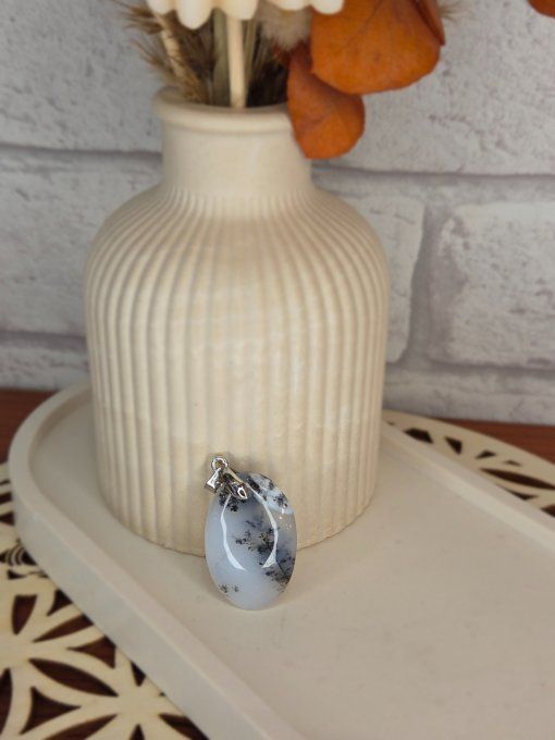 Pendentifs Agate Dendritique