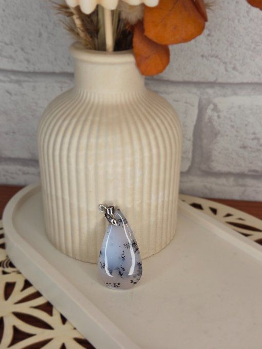 Pendentifs Agate Dendritique