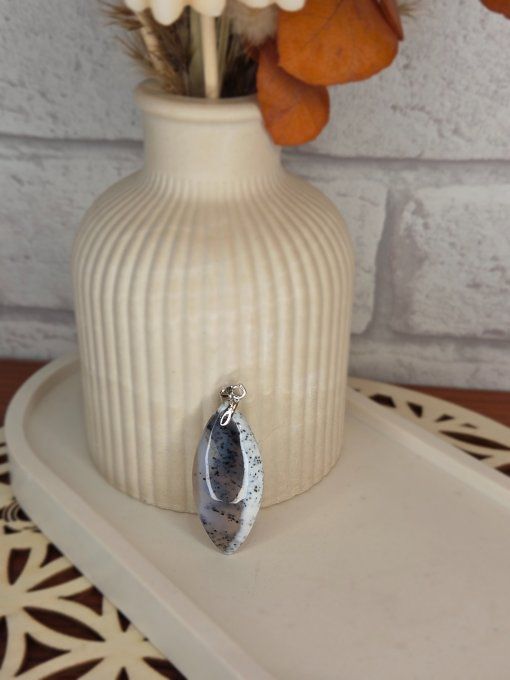 Pendentifs Agate Dendritique