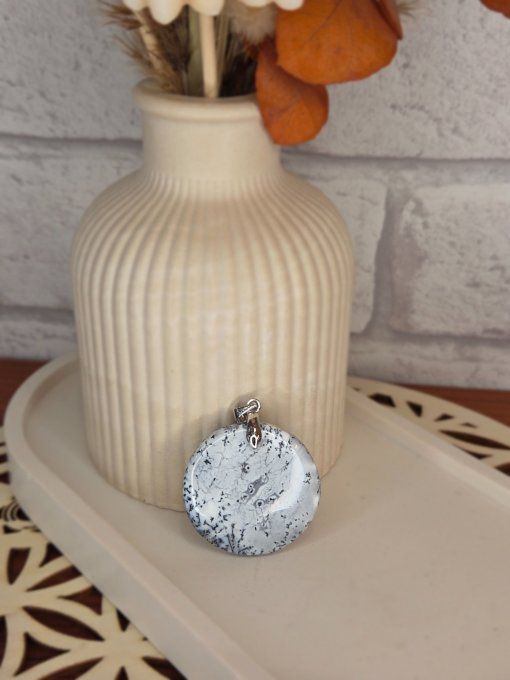 Pendentifs Agate Dendritique