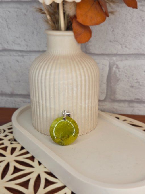 Pendentifs Opale Verte