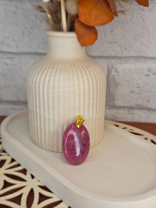 Pendentifs Rhodonite
