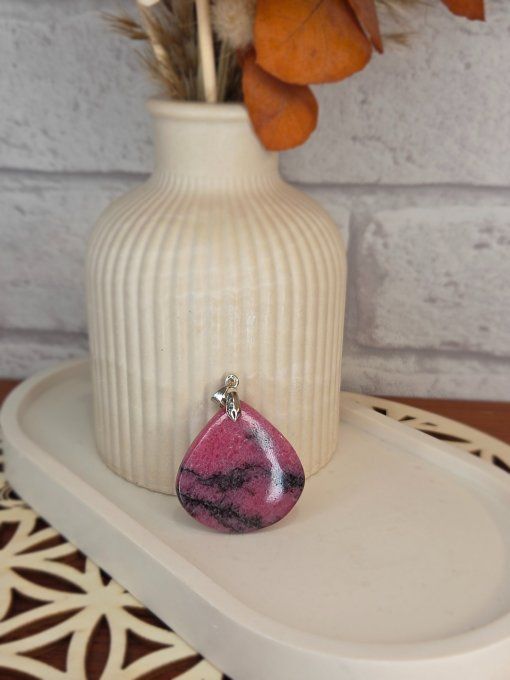 Pendentifs Rhodonite
