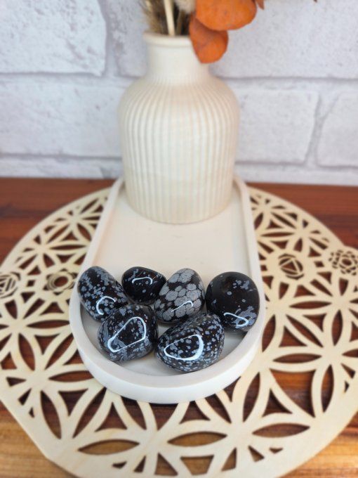 Obsidienne Flocon de Neige