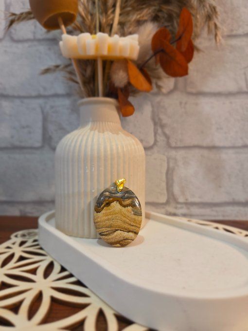 Pendentifs Jaspe Paysage