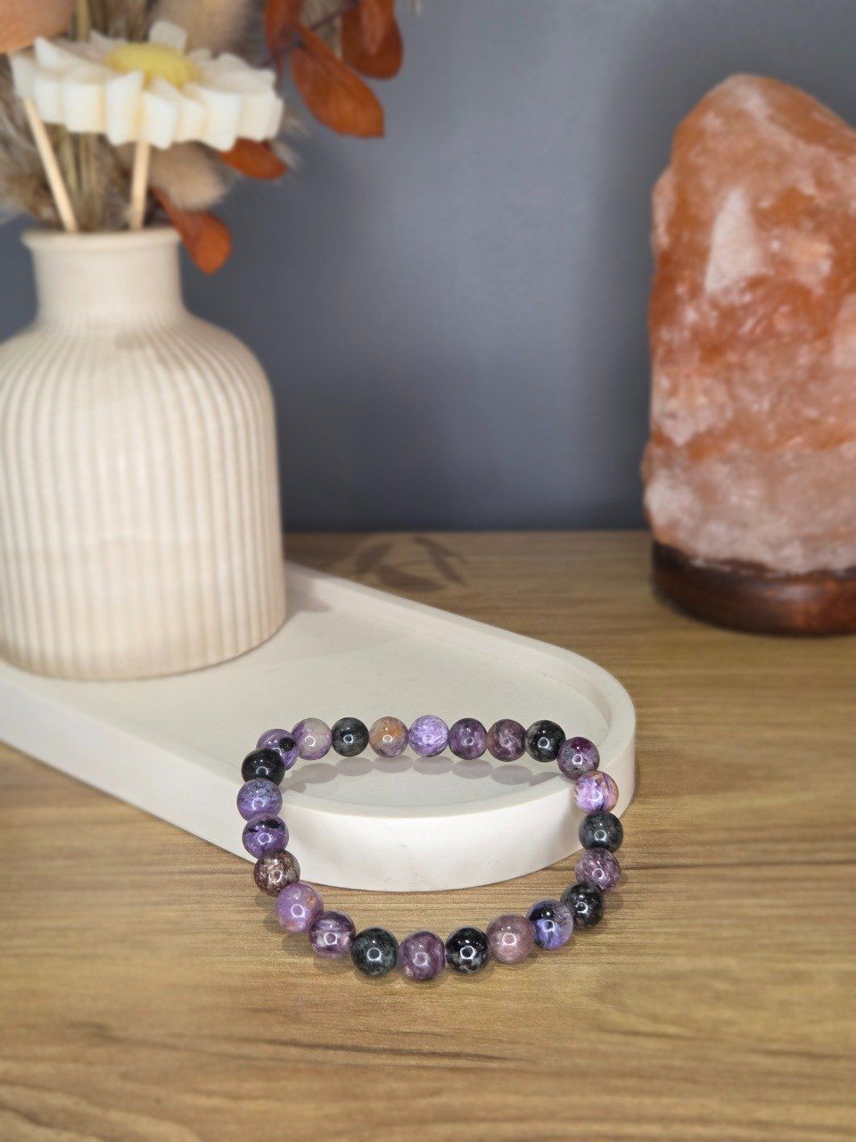 Bracelet Charoïte – 8 mm