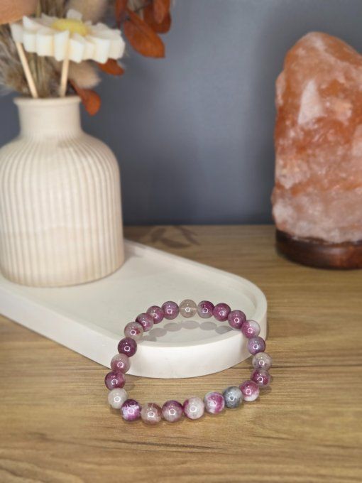 Bracelet Rubellite – 8 mm