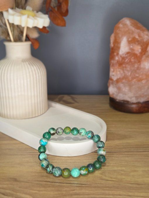 Bracelet Chrysocolle – 8 mm