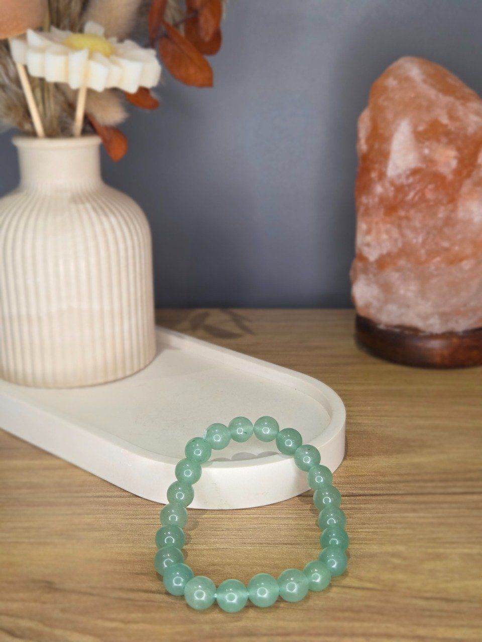Bracelet Aventurine verte – 8 mm