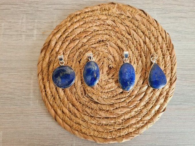 Pendentifs Lapis Lazuli Argent 925